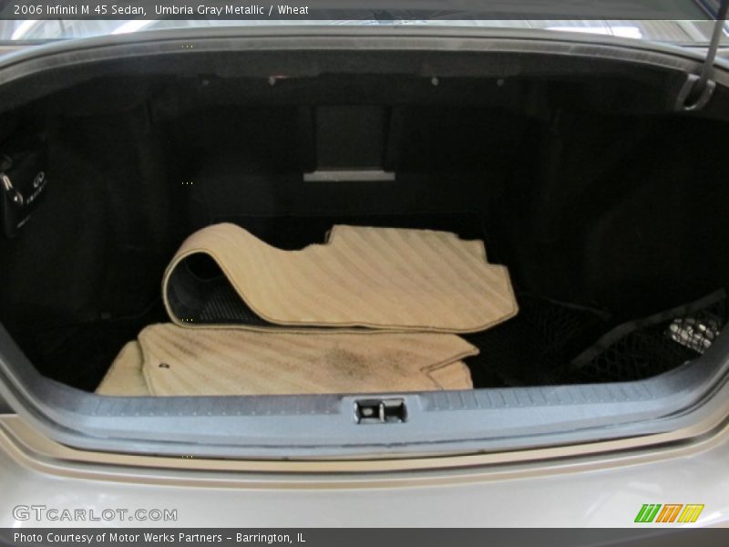 Umbria Gray Metallic / Wheat 2006 Infiniti M 45 Sedan