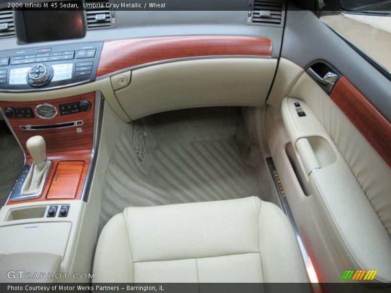 Umbria Gray Metallic / Wheat 2006 Infiniti M 45 Sedan