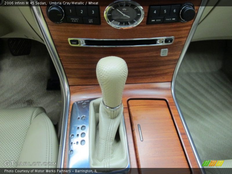 Umbria Gray Metallic / Wheat 2006 Infiniti M 45 Sedan