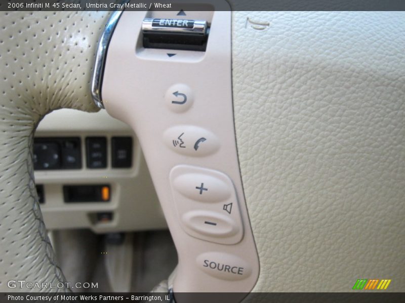 Controls of 2006 M 45 Sedan