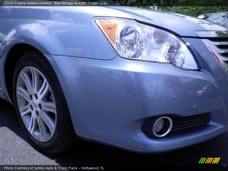 Blue Mirage Metallic / Light Gray 2009 Toyota Avalon Limited