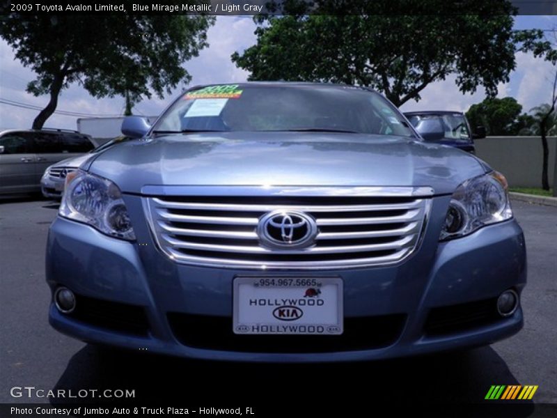 Blue Mirage Metallic / Light Gray 2009 Toyota Avalon Limited