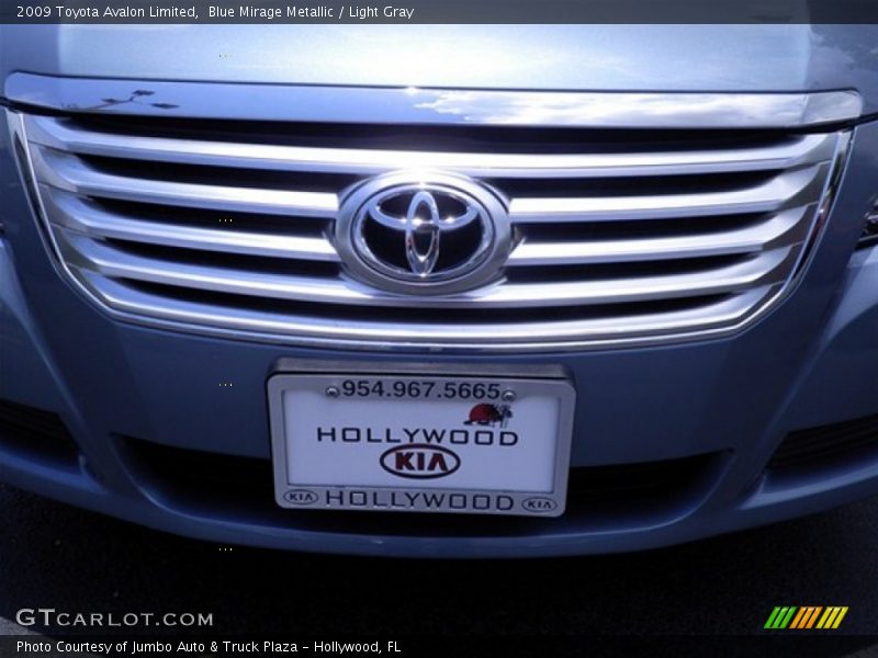 Blue Mirage Metallic / Light Gray 2009 Toyota Avalon Limited