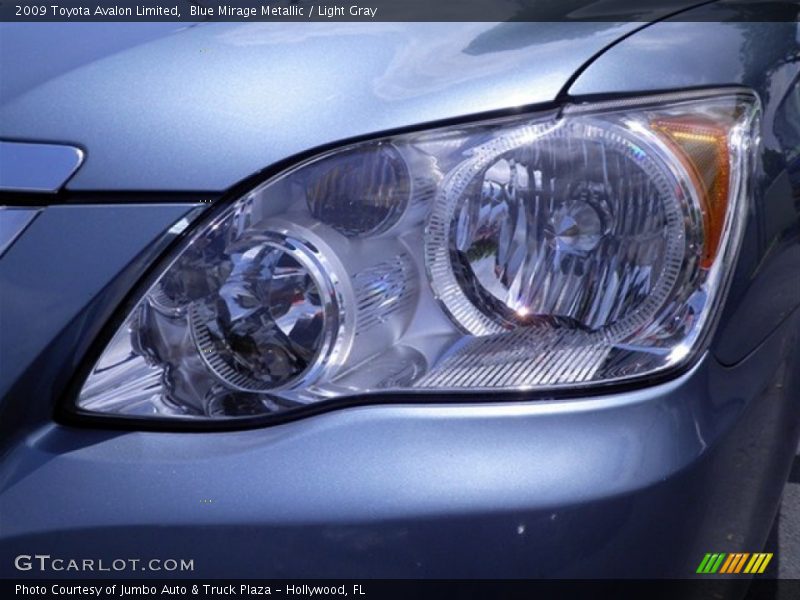 Blue Mirage Metallic / Light Gray 2009 Toyota Avalon Limited