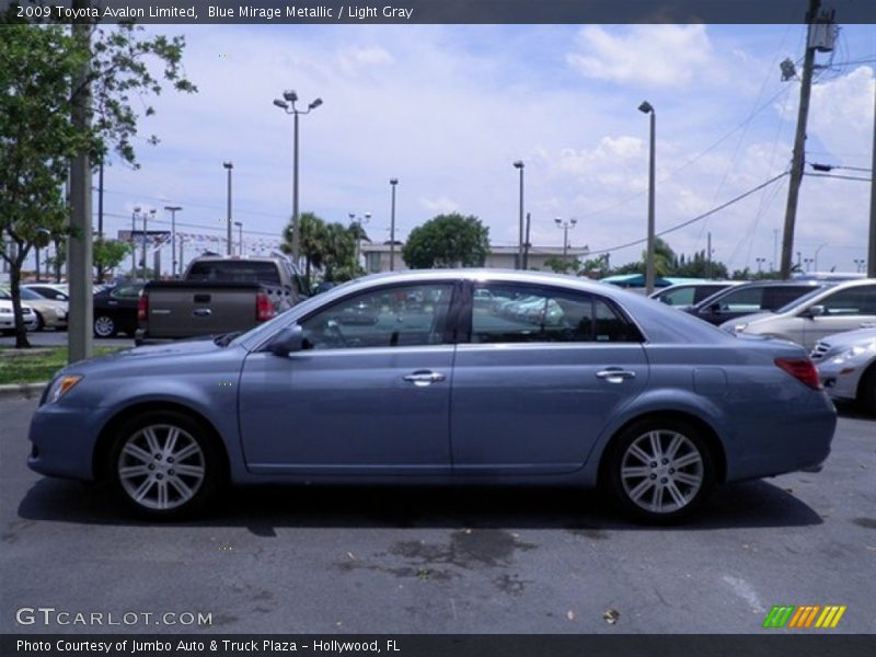 Blue Mirage Metallic / Light Gray 2009 Toyota Avalon Limited