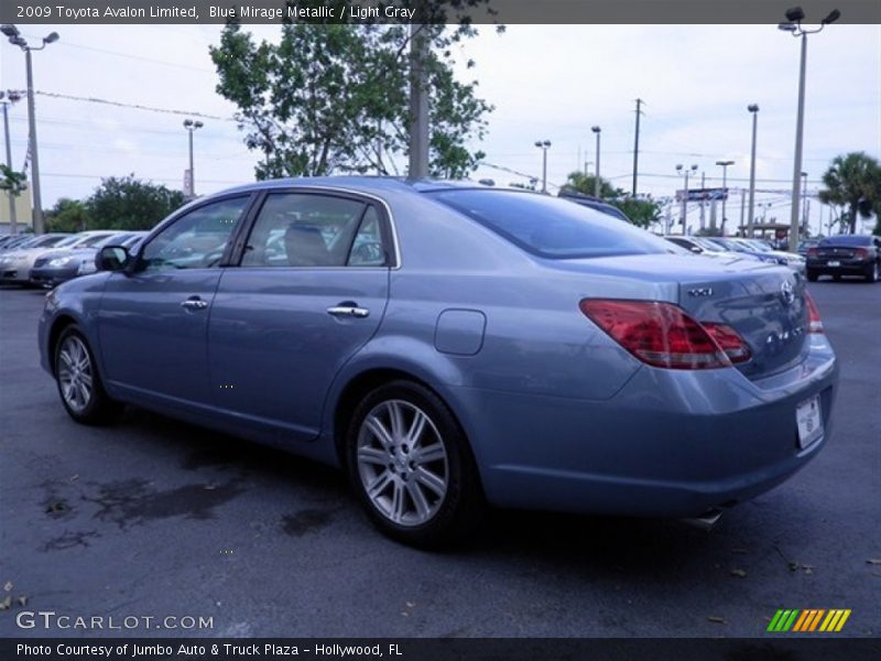 Blue Mirage Metallic / Light Gray 2009 Toyota Avalon Limited