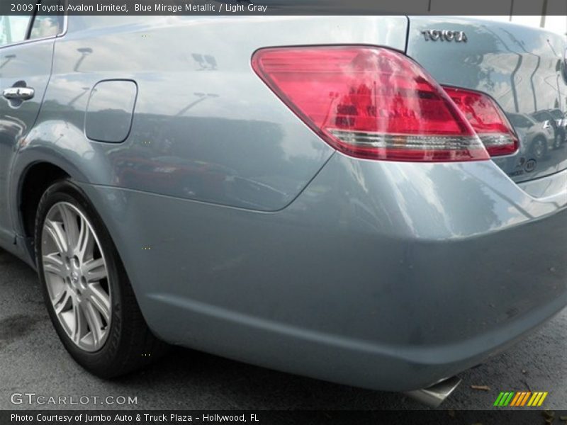 Blue Mirage Metallic / Light Gray 2009 Toyota Avalon Limited