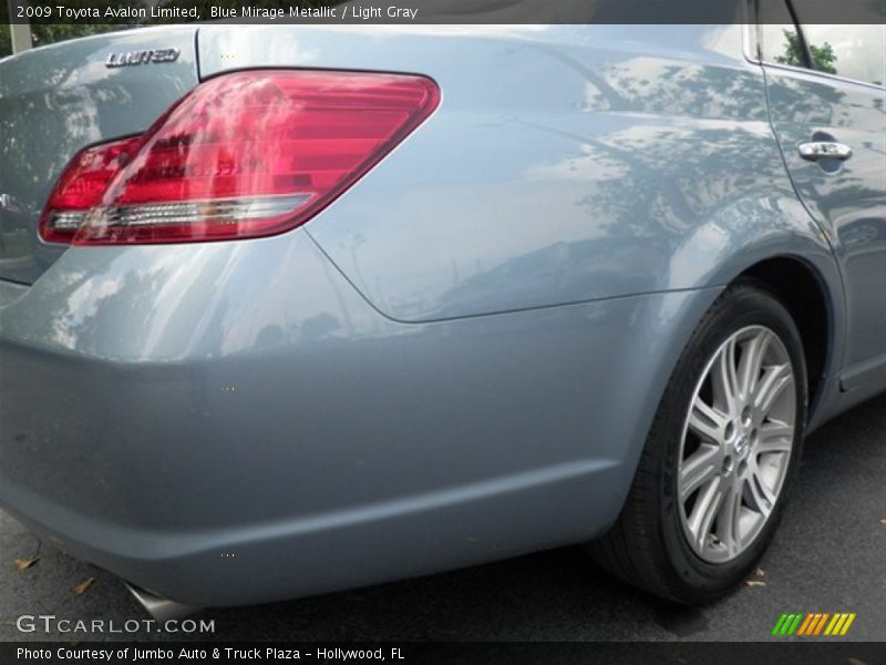 Blue Mirage Metallic / Light Gray 2009 Toyota Avalon Limited