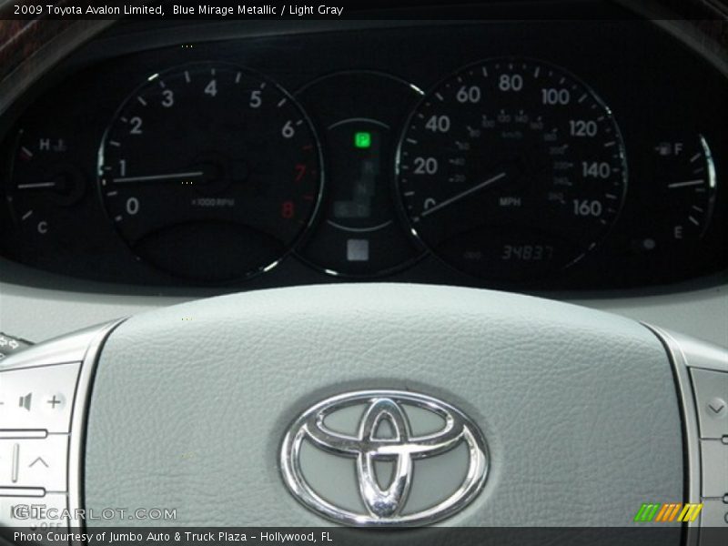 Blue Mirage Metallic / Light Gray 2009 Toyota Avalon Limited