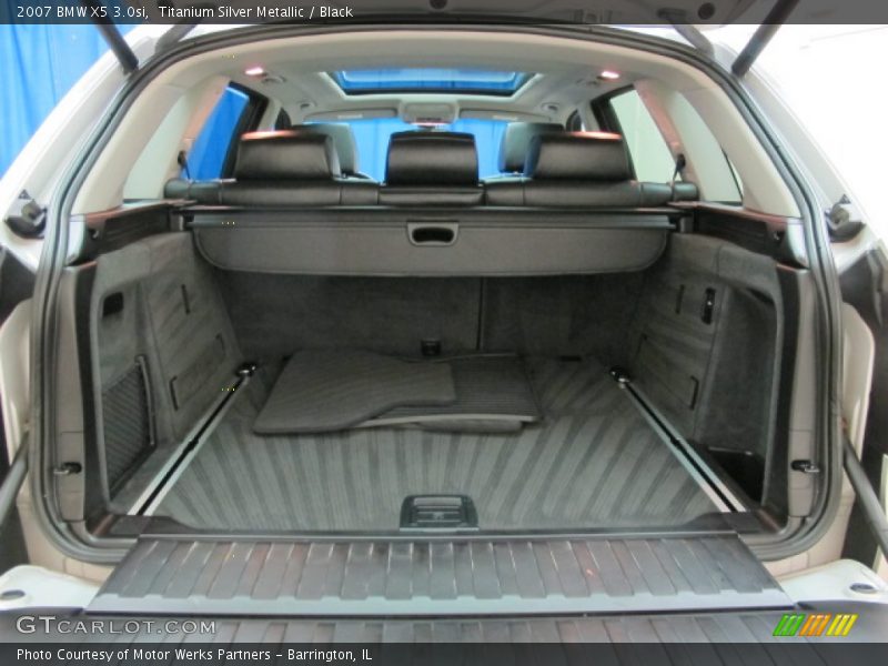 Titanium Silver Metallic / Black 2007 BMW X5 3.0si