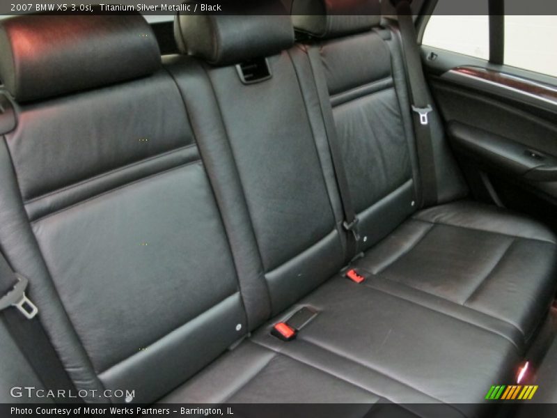 Titanium Silver Metallic / Black 2007 BMW X5 3.0si