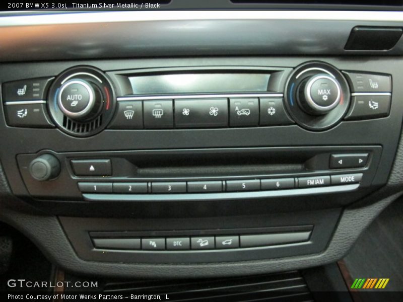 Titanium Silver Metallic / Black 2007 BMW X5 3.0si