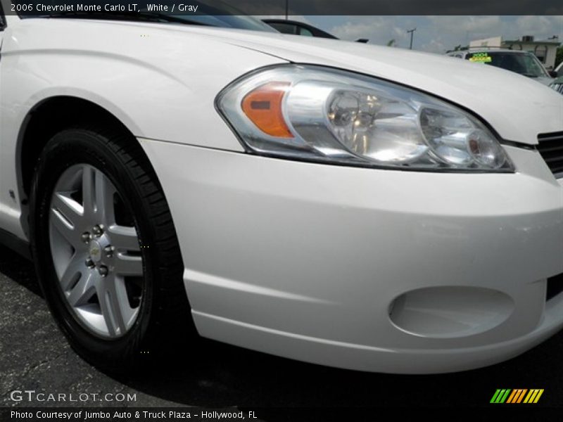 White / Gray 2006 Chevrolet Monte Carlo LT