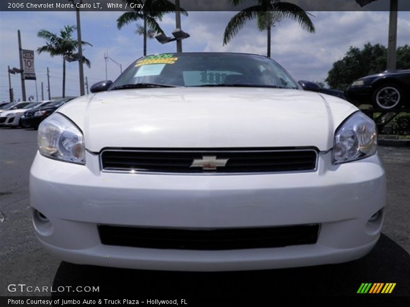 White / Gray 2006 Chevrolet Monte Carlo LT