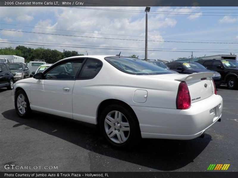 White / Gray 2006 Chevrolet Monte Carlo LT
