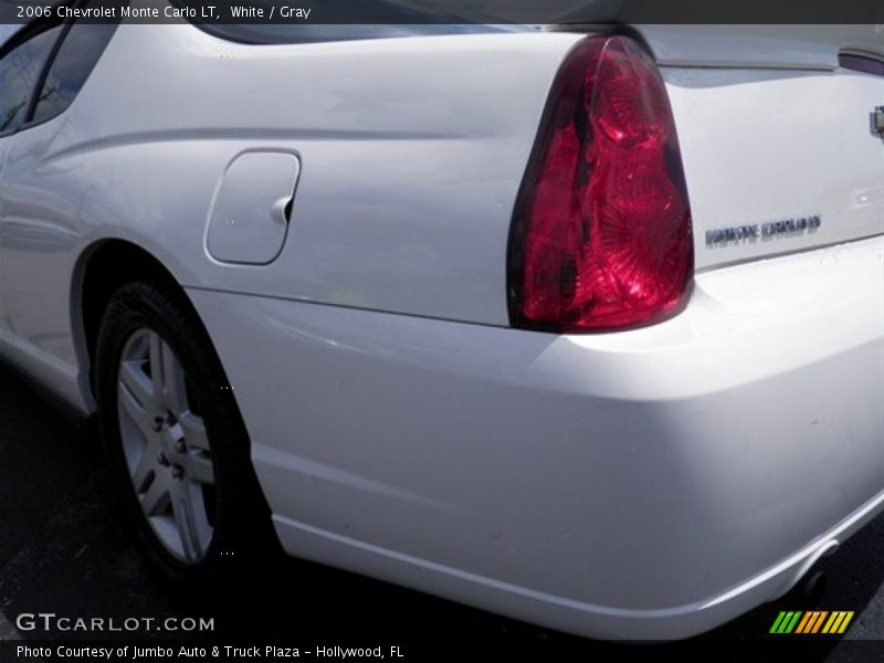 White / Gray 2006 Chevrolet Monte Carlo LT