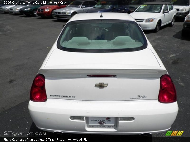 White / Gray 2006 Chevrolet Monte Carlo LT