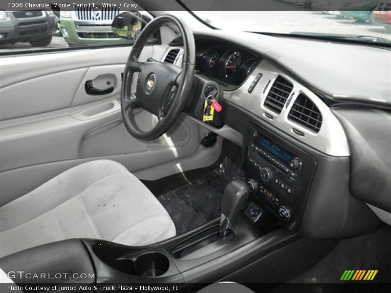 White / Gray 2006 Chevrolet Monte Carlo LT