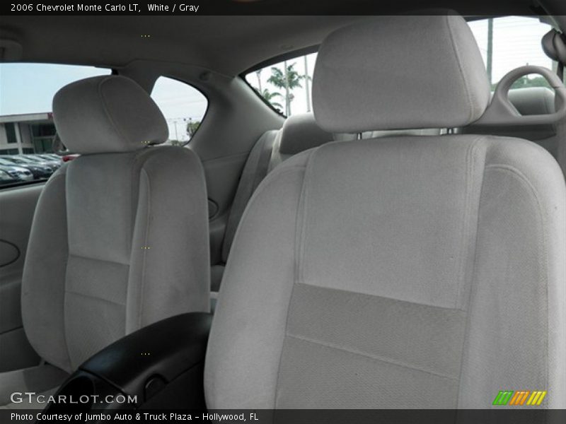 White / Gray 2006 Chevrolet Monte Carlo LT