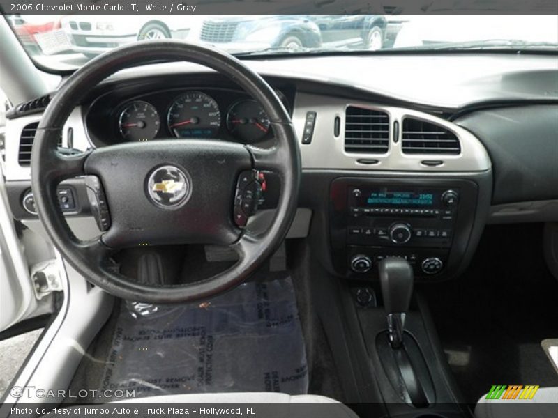White / Gray 2006 Chevrolet Monte Carlo LT