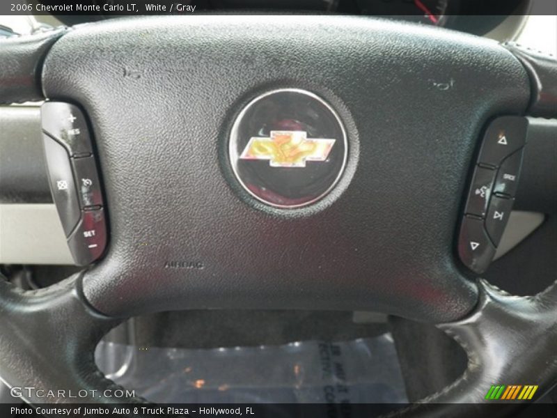 White / Gray 2006 Chevrolet Monte Carlo LT