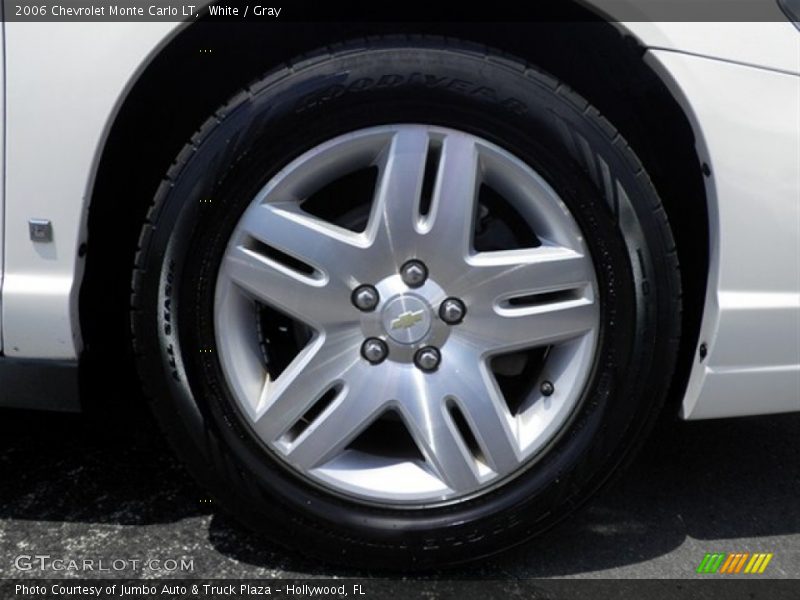 White / Gray 2006 Chevrolet Monte Carlo LT