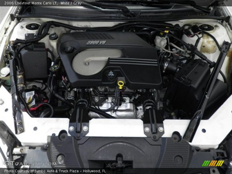 White / Gray 2006 Chevrolet Monte Carlo LT