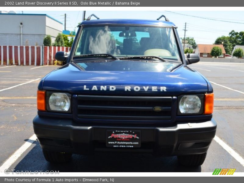 Oslo Blue Metallic / Bahama Beige 2002 Land Rover Discovery II Series II SD