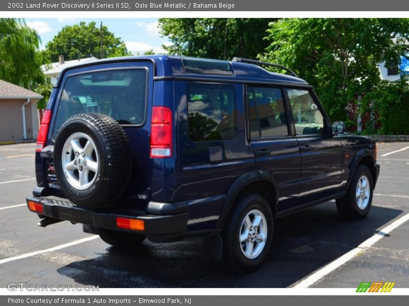 Oslo Blue Metallic / Bahama Beige 2002 Land Rover Discovery II Series II SD
