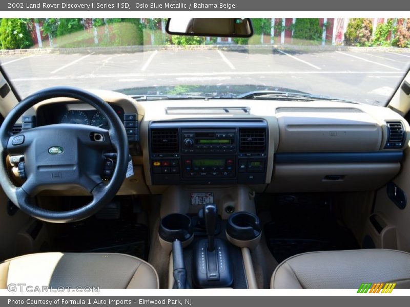Oslo Blue Metallic / Bahama Beige 2002 Land Rover Discovery II Series II SD