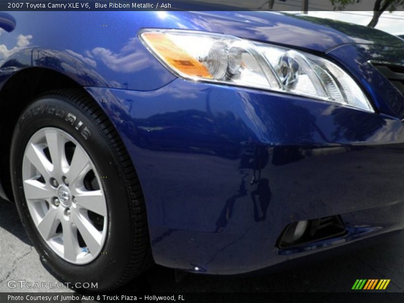 Blue Ribbon Metallic / Ash 2007 Toyota Camry XLE V6