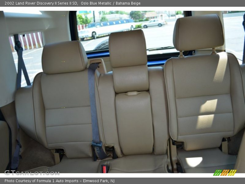 Oslo Blue Metallic / Bahama Beige 2002 Land Rover Discovery II Series II SD