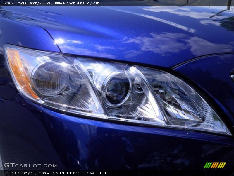 Blue Ribbon Metallic / Ash 2007 Toyota Camry XLE V6
