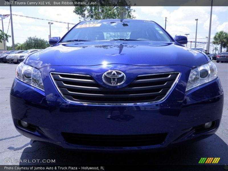 Blue Ribbon Metallic / Ash 2007 Toyota Camry XLE V6