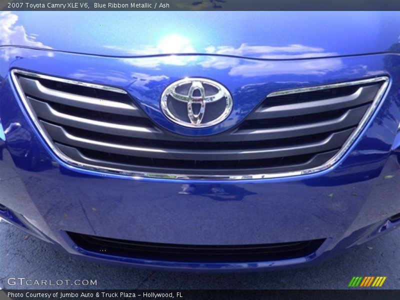 Blue Ribbon Metallic / Ash 2007 Toyota Camry XLE V6