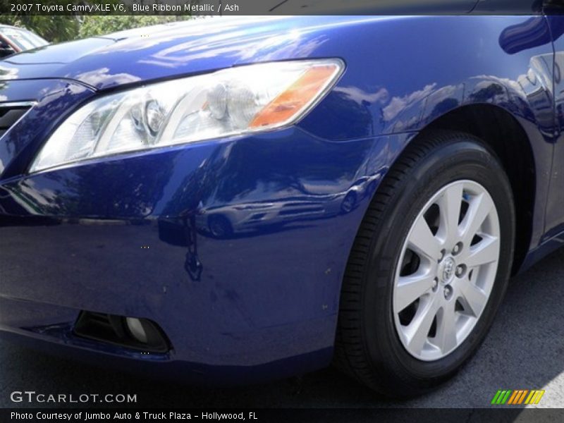 Blue Ribbon Metallic / Ash 2007 Toyota Camry XLE V6