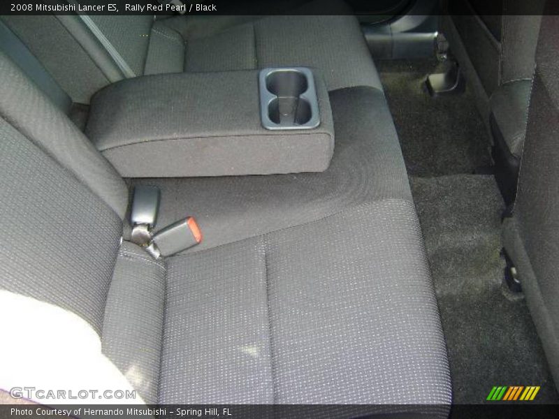 Rally Red Pearl / Black 2008 Mitsubishi Lancer ES