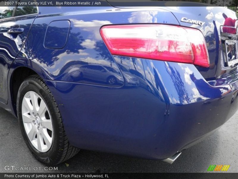 Blue Ribbon Metallic / Ash 2007 Toyota Camry XLE V6
