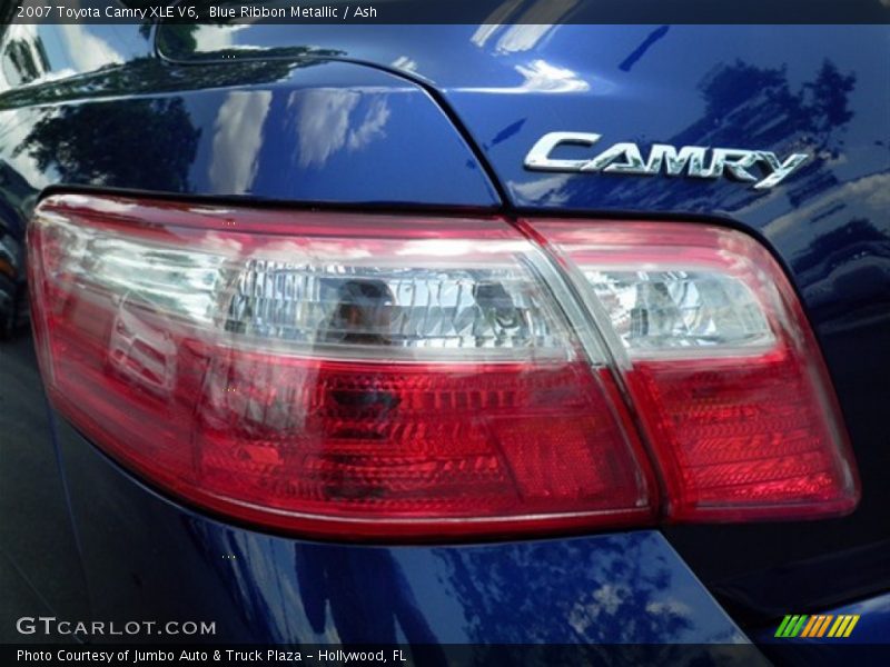 Blue Ribbon Metallic / Ash 2007 Toyota Camry XLE V6