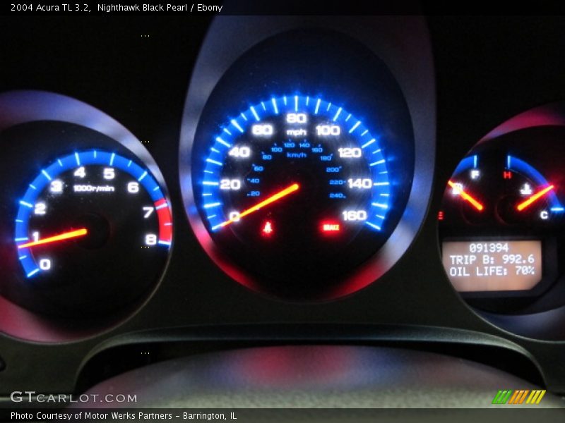 Nighthawk Black Pearl / Ebony 2004 Acura TL 3.2