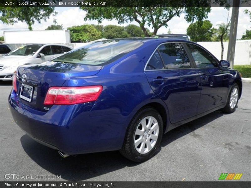 Blue Ribbon Metallic / Ash 2007 Toyota Camry XLE V6