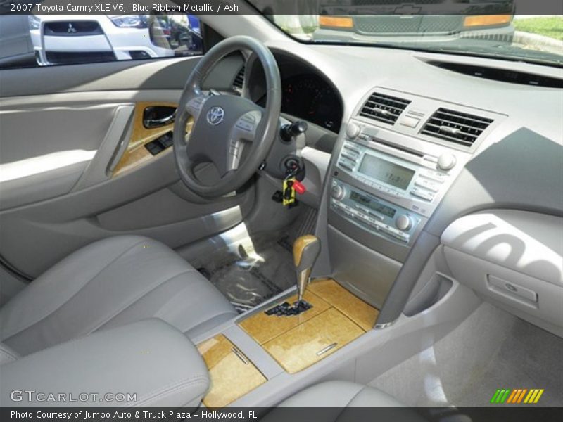 Blue Ribbon Metallic / Ash 2007 Toyota Camry XLE V6