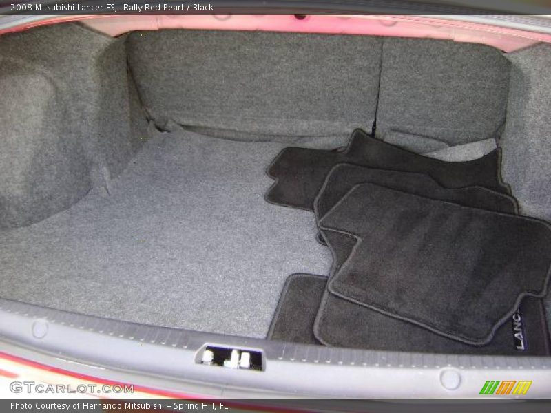 Rally Red Pearl / Black 2008 Mitsubishi Lancer ES