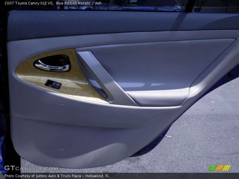 Blue Ribbon Metallic / Ash 2007 Toyota Camry XLE V6