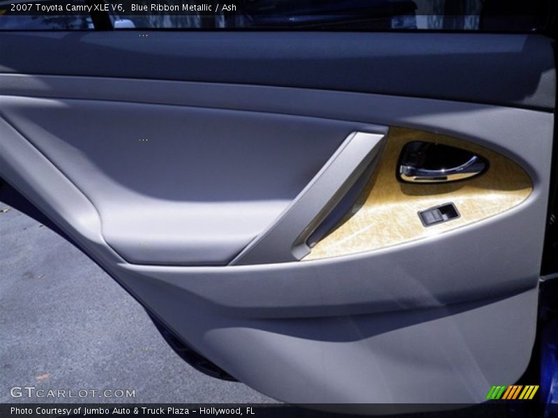Blue Ribbon Metallic / Ash 2007 Toyota Camry XLE V6