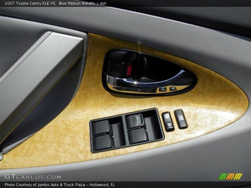 Blue Ribbon Metallic / Ash 2007 Toyota Camry XLE V6