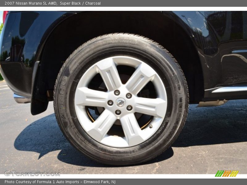 Super Black / Charcoal 2007 Nissan Murano SL AWD