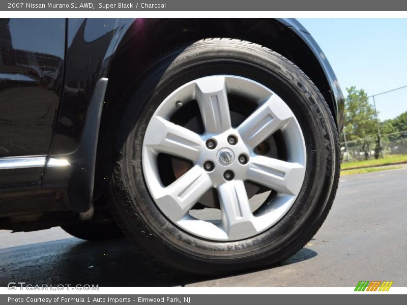 Super Black / Charcoal 2007 Nissan Murano SL AWD