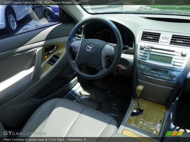 Blue Ribbon Metallic / Ash 2007 Toyota Camry XLE V6