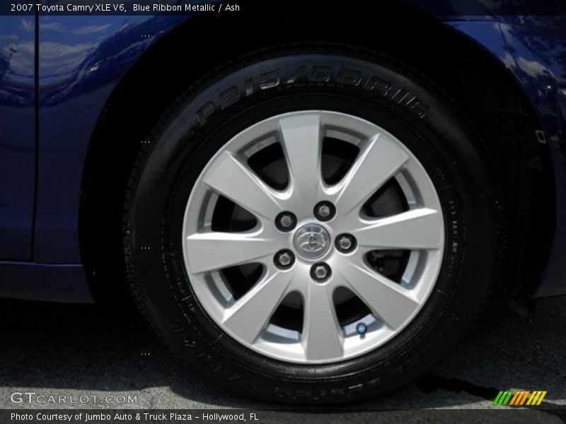 Blue Ribbon Metallic / Ash 2007 Toyota Camry XLE V6